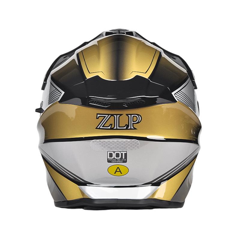 DOT Certified Unisex Class A Dual Visor Full Face Motorcycle Helmet for Touring and Off-Road Use