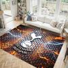 Tottenham Hotspur Design Crystal Velvet Carpet Cozy Non?Slip Printed Rug For Bedroom Living Room Entrance