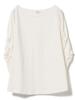 Beams Heart Tee Tuck Sleeve Pullover One Size S/S Women's Off-White