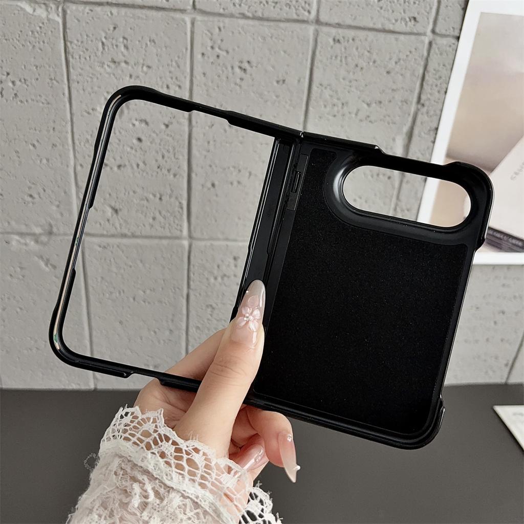 Luxury Magnetic Phone Case with Hinge Protective For Apple iPhone Ultra 18 Fold Wireless Charging Carbon Fiber Shockproof Cover
