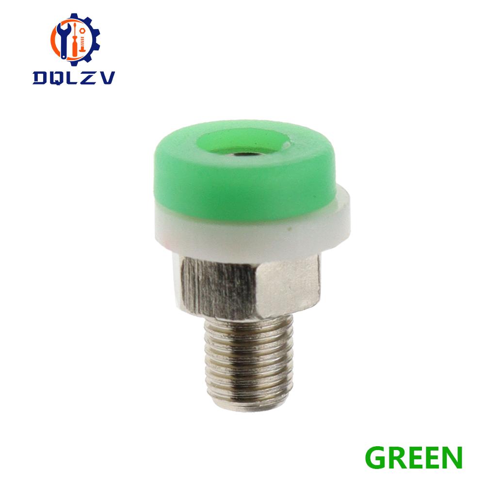 Brass 2MM Banana Socket Jack for Banana Plug Test Connector Insulated Socket Small Terminal Pure Copper Red Black Blue