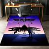 Top Gun Printed Carpet Rug for Office Chair Living Room Bedroom Kitchen Room Decor Gifts