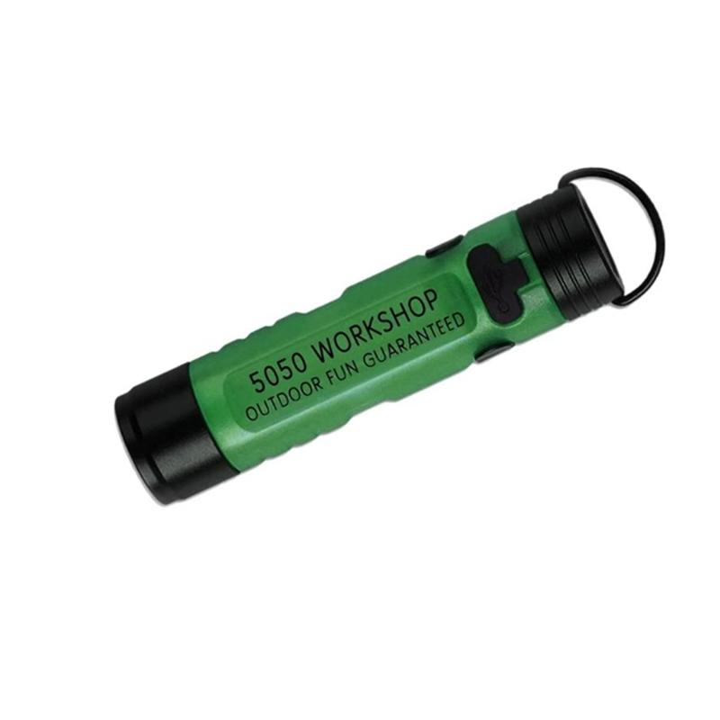 Aluminum Magnetic USB C Rechargeable Flashlight Keychain Waterproof Mini Flashlight Hat Clip For Camping Accessories