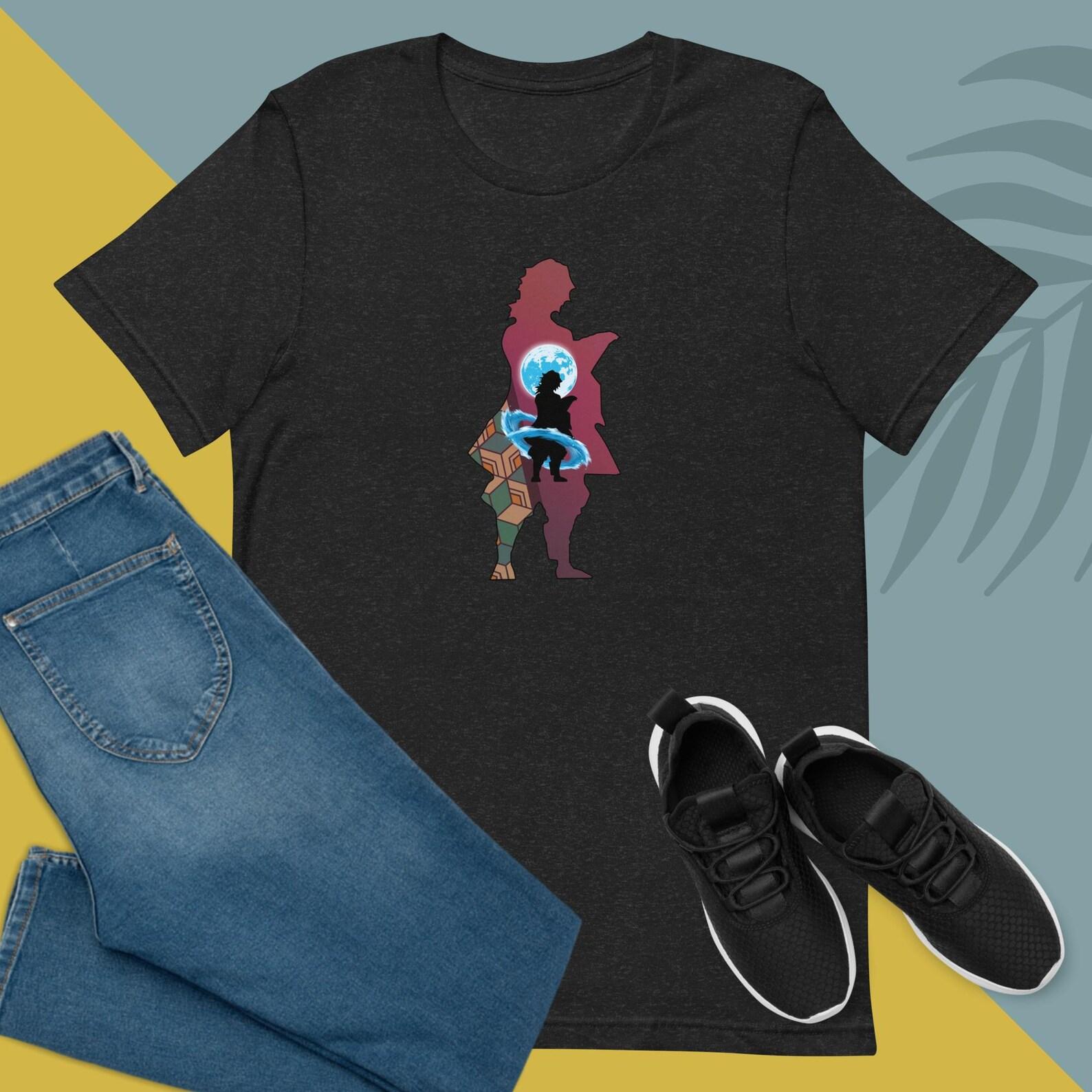 Unisex Anime t-shirt: DS Water Slayer (DTG Print) S