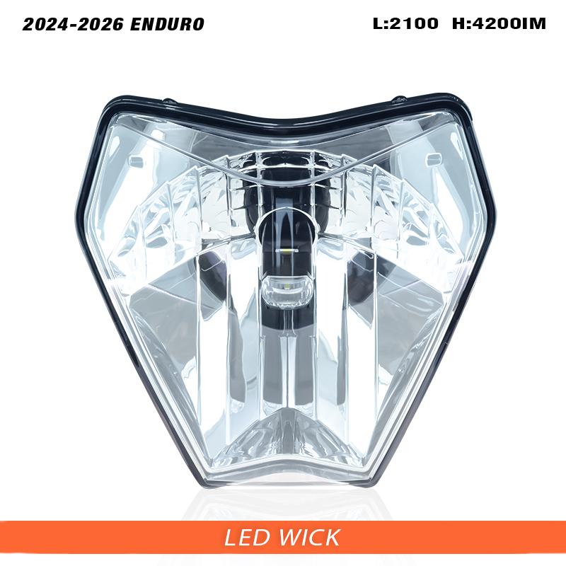 Powerzone 2024 Мотоцикл для мотокросса Питбайк Фара Передняя фара Для KTM EXC XC SX XCW EXCF SXW SXF 125-500 Мотокросс Фара