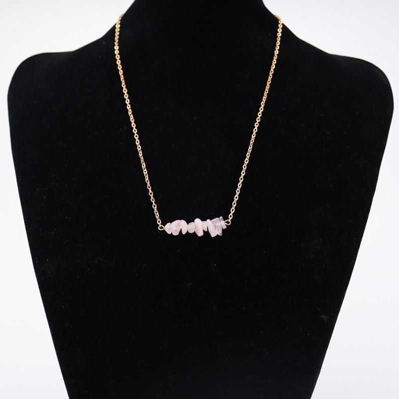 Bohemian Natural Gravel Necklace Women'S Necklace Jewelry Fashion N50