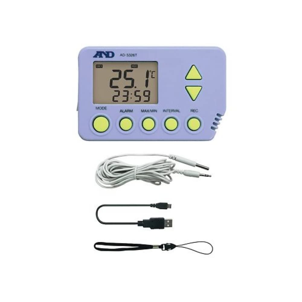 

Digital Temperature Data Logger external temperature A&D (with sensor) AD-5326TT