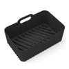 Air Fryer Silicone Pot Air Fryers Oven Baking Tray for Pizza Fried Chicken Air Fryer Accessories Baking Pan Reusable Mat