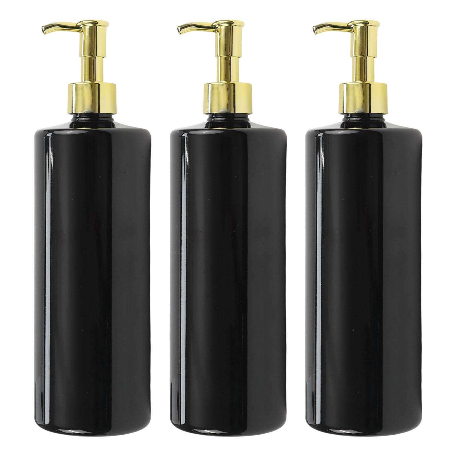 

Dispensers Bottles Refillable Reuseable Salon 21x6x6cm 3PCS