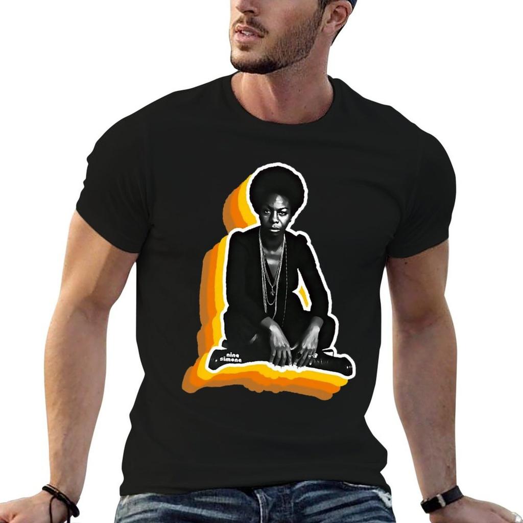 Nina Simone Retro Fade T-Shirt aesthetic clothes graphic t shirts vintage t shirt Unisex