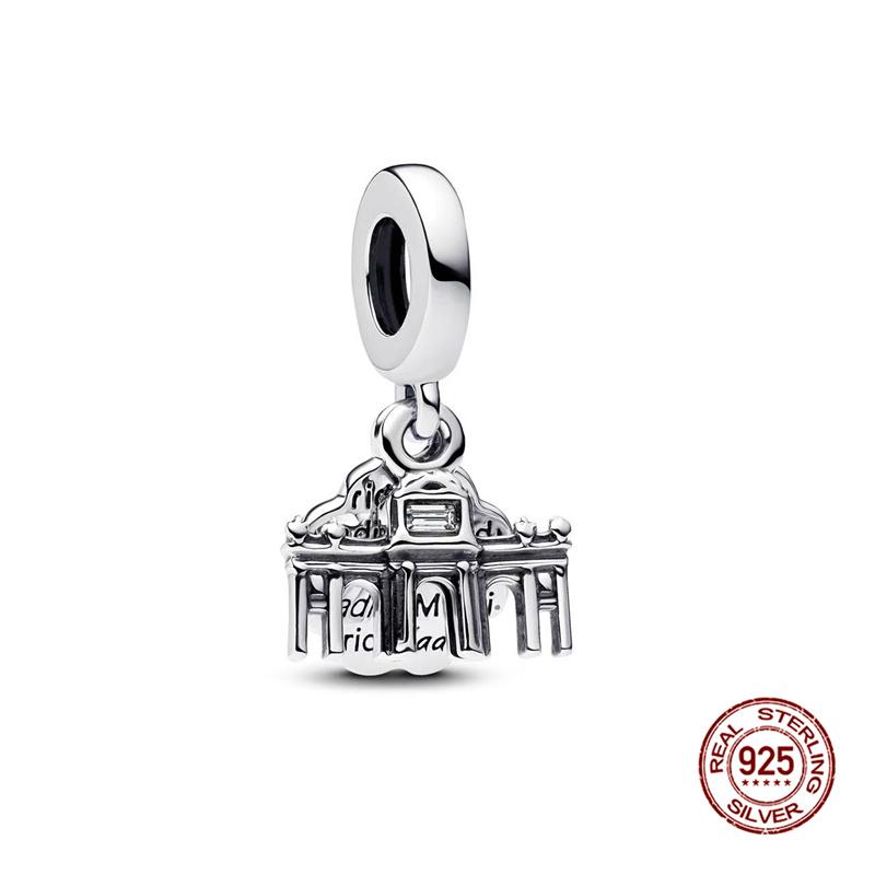 Original Charms Copper Number 7 Poker Chip Charms Beads Fits 3Mm Original Bracelet For Women Diy Fine Jewelry Gifts