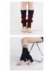 MEIKAN Women's Knee-High Extra Thick Scrunch Socks Y2K Colorblock Leg Warmers