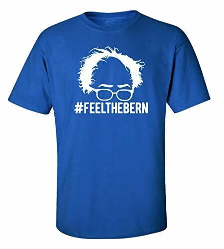 Funny Political Feel The Bern Adult Unisex Short Sleeve Tee Shirt Black M