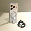 MagSafe Flower Finger Ring Holder: Ultra-Thin, Double-Sided Magnetic Phone Stand with 360° Rotation