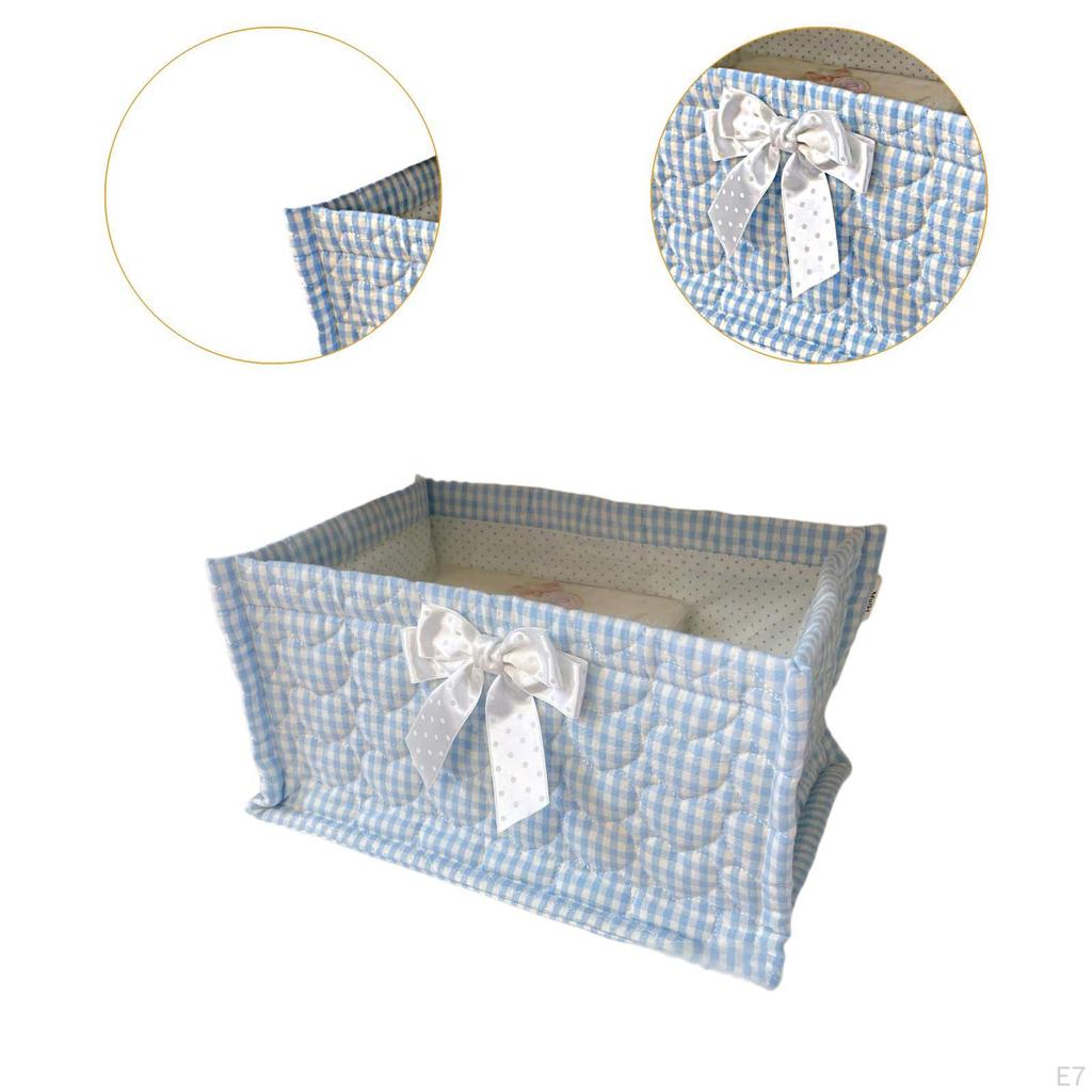 Storage Basket Shelf Cute Organizing Clothing, Sheets Closet Organizer System Rectangular