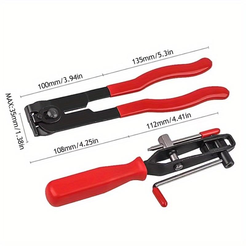 CV Boot Clamp Pliers CV Joint Ear Clamp Banding Tool Set for Vehicles ATV UTV Boot Clamps
