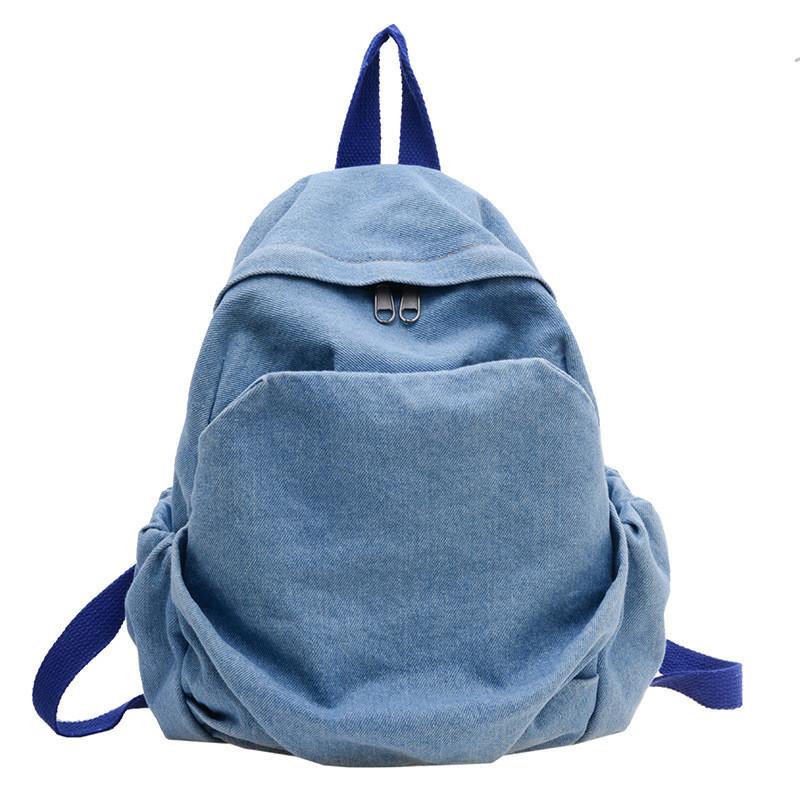 

Стильний дитячий рюкзак в корейському стилі з денімної тканини для шкільних днів