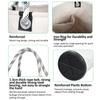 PENGGONG Canvas Circular Foldable Tool Storage Bag Tool Organizers Bag Collapsible Storage Basket
