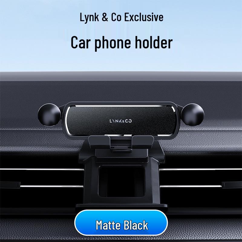 Lynk & Co 01/02/03/05/06/09 Gravity Car Phone Holder Lynk & Co 06/06em-p (20-23) матовый черный