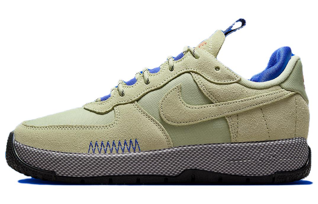 

Nike Air Force 1 Wild Olive Aura Aquarius Blue Ashen Slate Racer Blue Women s FB2348-301 37.5