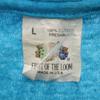 FRUIT OF THE LOOM 90s Made in USA Old Short sleeve T-shirt Single stitch Men's Used