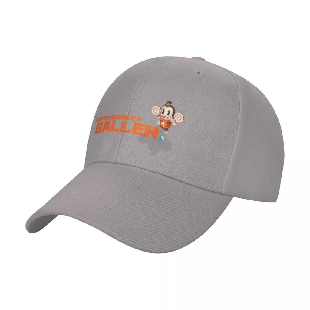 SUPER MONKEY BALLER Super Monkey Ball Aiai Baseball Cap Unisexs big size hat hiking  hard  Unisex Womens