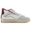 Li Ning 180 Slip Resistant Cushioning Abrasion Resistant Support Low top Skateboard Shoes Men's White Red AECU007-3