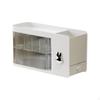 Organizer, Rotatable Storage Box, NoDrill Installation, Suitable for Bathroom and Office