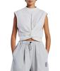 Double Standard Clothing Essential Twist Sleeveless Top, 2508-000-242, Women's, Off-White