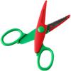 Safe Scalloped Craft Scissors for Kindergarten Students