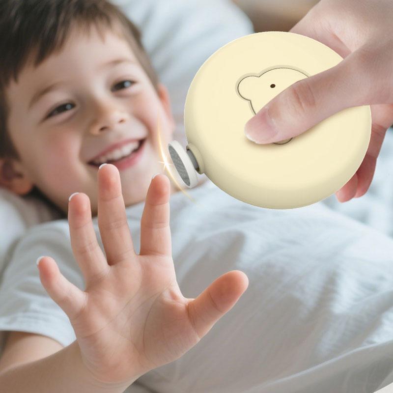 Bear Elektrische Nagelvijl voor Baby's en Kinderen Thuisgebruik Polijstset Nagelknipperkit voor Kinderen