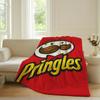 Modischer Aufdruck P pringleS Decke Für Sofa Büro Bett Flugzeug Reisen Schlafen Lesen Entspannen Camping Weich Und Warm