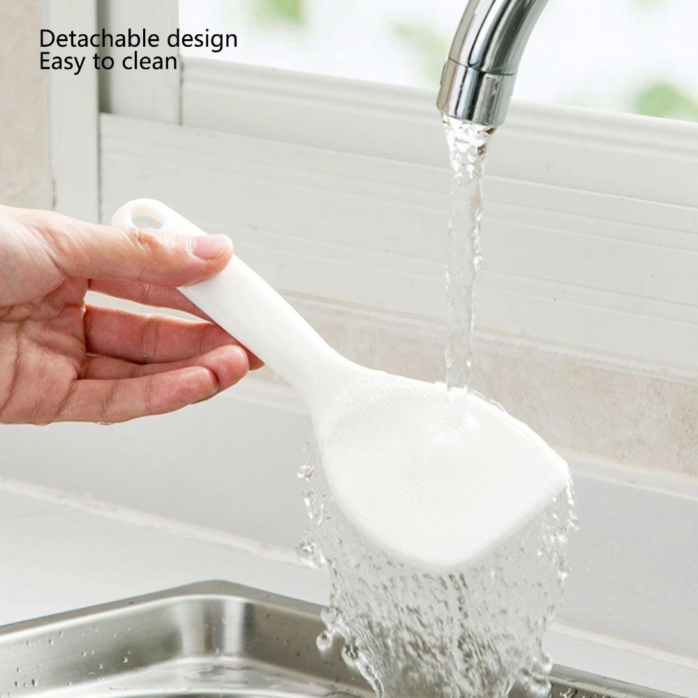 2Pcs Dust Proof Rice Scoop Storage Box Dinnerware Spoon Durable Kitchen Accessory Food Storage