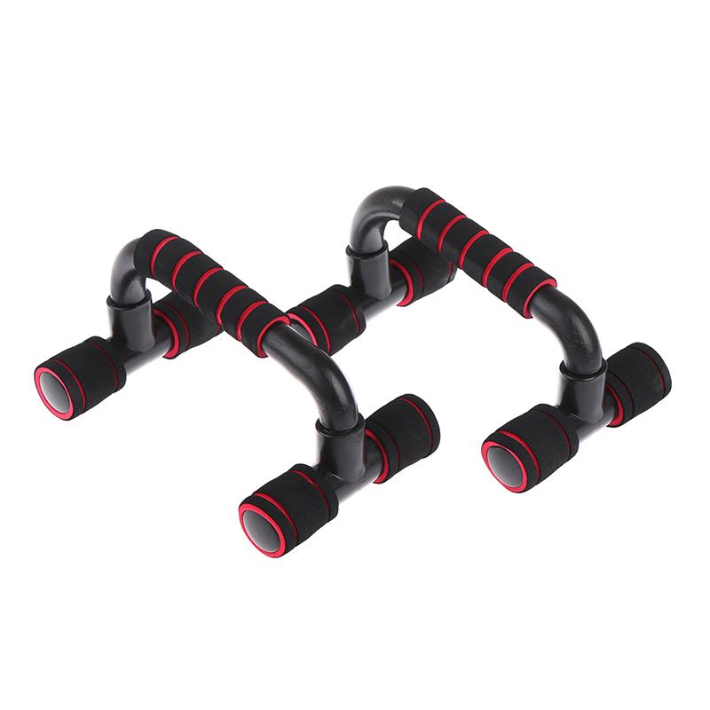 1Pair Non-Slip Push-Up Support H-Shaped Strong Pushup Bars Calisthenics Parallel Bars Muscle Training Push Up Stand