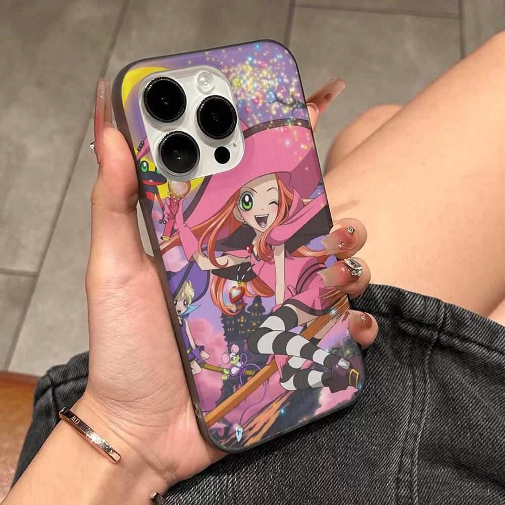 Anime Sugar Sugar Rune Phone Case For IPhone 17 16 15 14 13 12 11 Pro Max Plus Pro Stripe Soft Cover