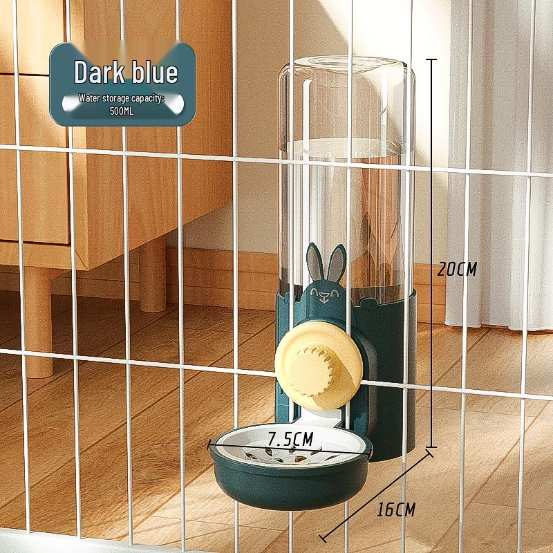 Wall-Mounted Automatic Pet Water Dispenser: No-Spill Fountain for Cats and Dogs