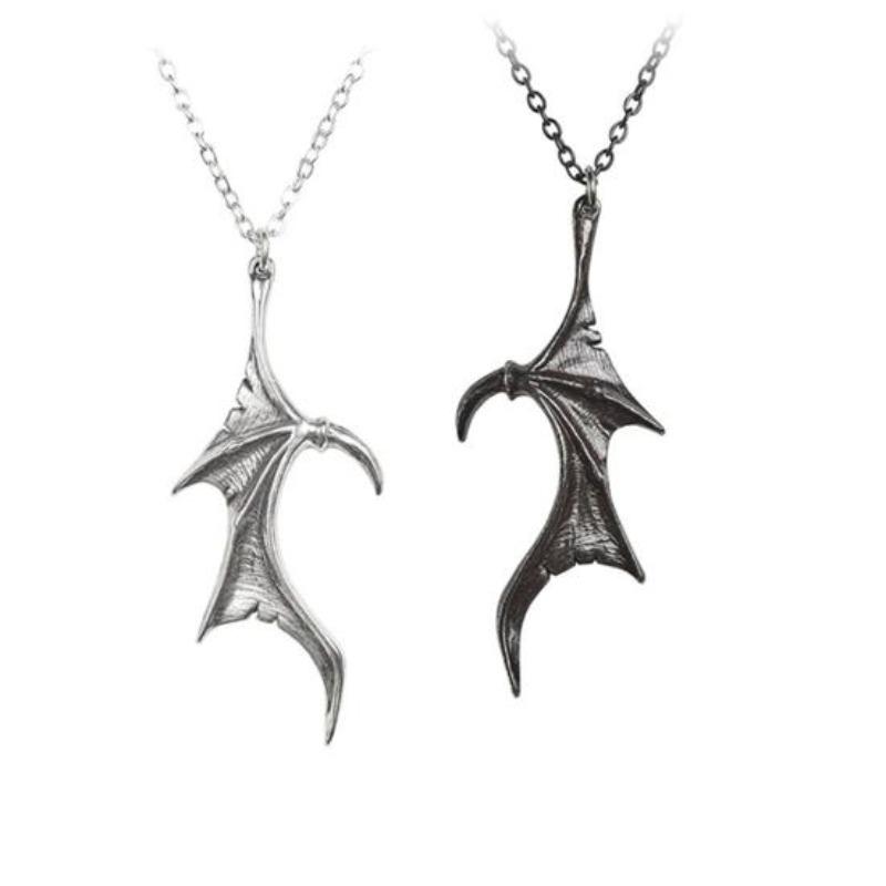 Stylish Couple Necklace Exquisite 3 Colors Valentines Gift
