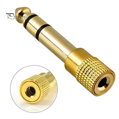 1/8 3,5 mm żeńskie do 6,5 mm 1/4 męskie gniazdo słuchawkowe wtyk przejściówki Stereo Audio