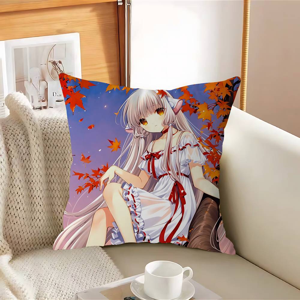 

Chobits Cushion Cover Decorative Pillow Sofa Home Decor Case Pillow Cases 12x12Inch