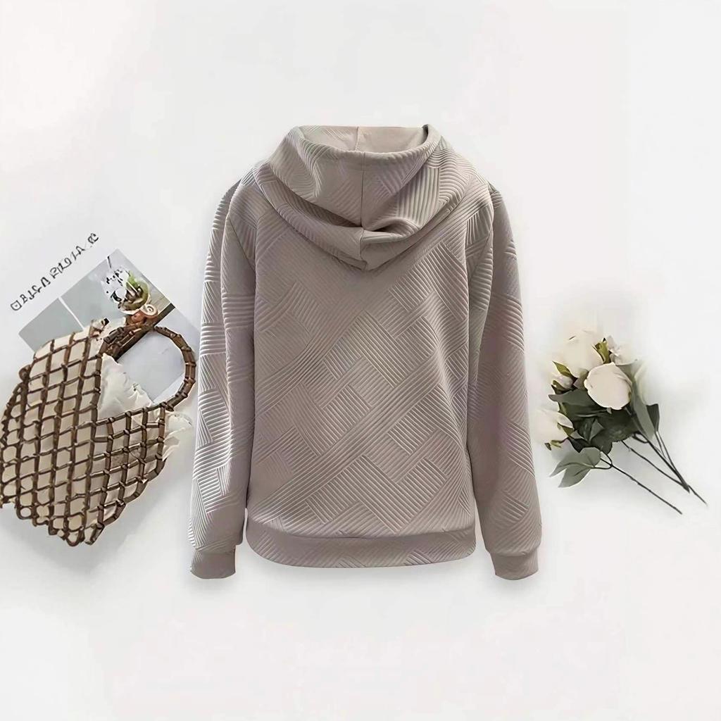 Herbst und Winter Neue Grenzüberschreitende Damenmode Reißverschluss Kapuze Locker Lässig Damen Kapuzenpullover Aus Europa und Amerika