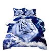 Husky Animal Quilt Fat Quilt Feather Silk Cotton Vacuum Packaging Digital Printing New Arrival Three-piece Quilt Cover Set