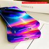 2DFlat Neon Saturn Over Cosmic Mountains All inclusive film hard iPhone case, compatible with iPhone 18 Pro Max 17 16 15 14 13 12 11