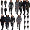 Men's Camouflage Jumpsuit With Hood And Zipper Closure Perfect For Daily Wear