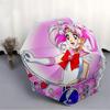 1pc Sailor Moon Automatic Folding Personality Personality Umbrella, Portable Collapsible Design, 8-Rib Iron Frame, All-Season Casual Outdoor Accessory