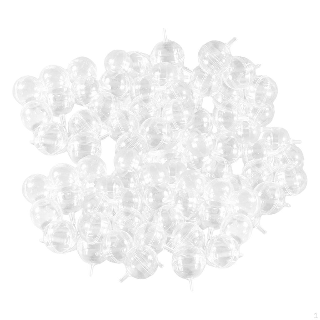 100x Chocolate Ball Bouquet Holders Chocolates Truffle Wrapping Cups Round Party Supplies Candy