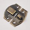 4pcs Vintage Iron Buckle Hasp Lock Buckle for Storage Boxes, Drawers, Cabinets