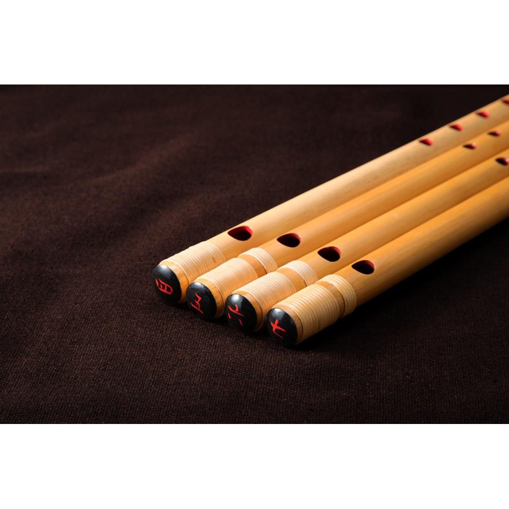 Tenshu Shinobue Flute 7-tone 6-hole Festival Traditional Japanese Instruments