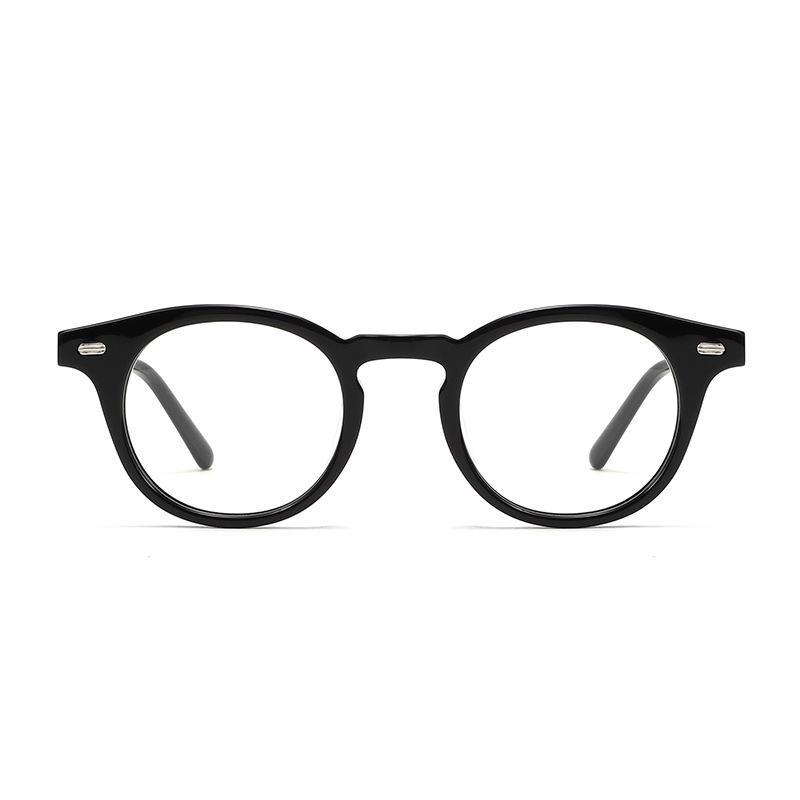 Milan A Retro Tortoiseshell Acetate Eyeglass Frames for Men and Women