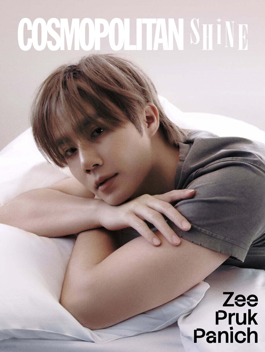 [Pre-Order] COSMOPOLITAN Korea SHINE Zee Pruk Panich Thai Actor Type A B C Photocard Bromide Kpop Magazine Official Limited Collector Edition New type: A