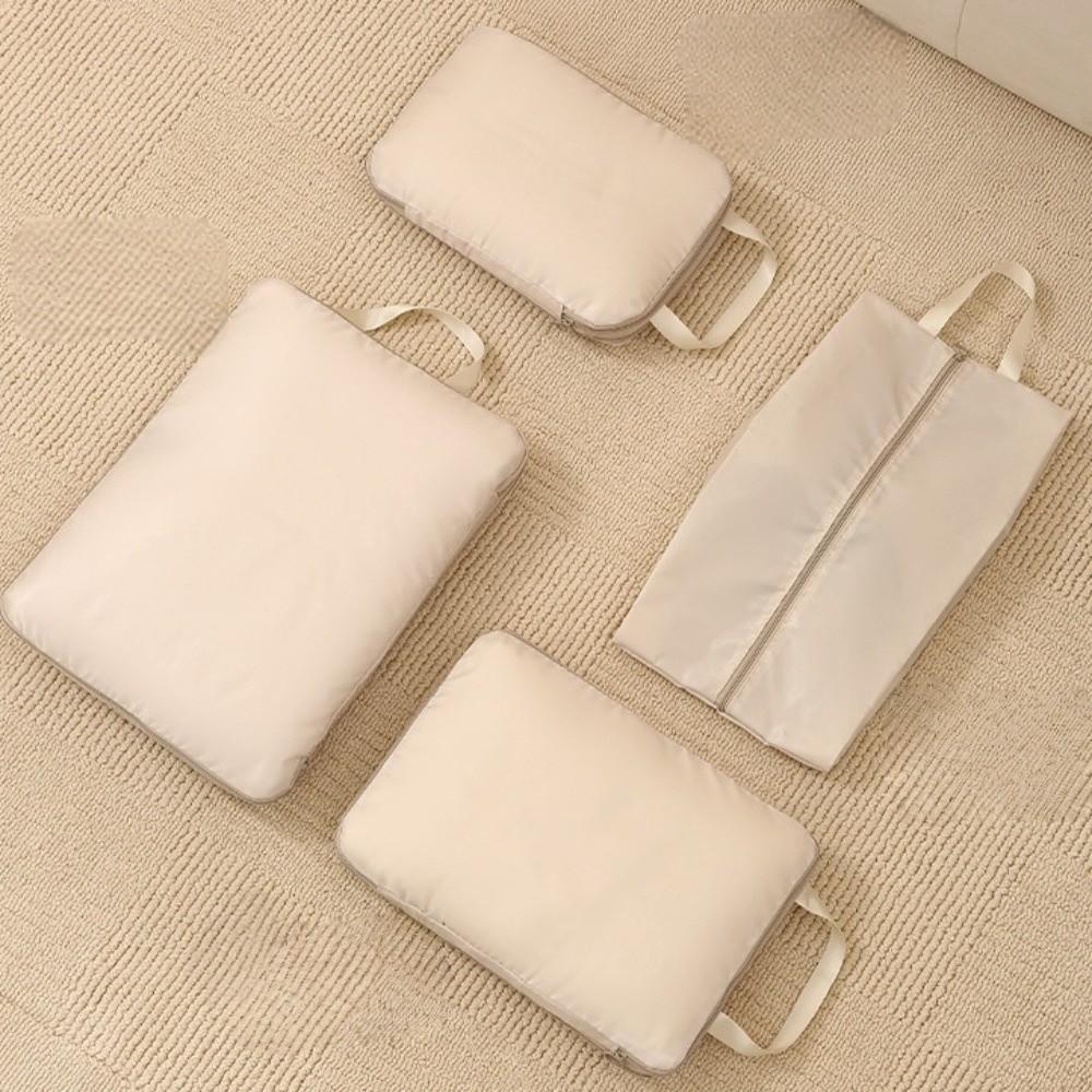 4pcs/set Large Capacity Luggage Compartment Packing Bag Lightweight Packing Cubes Bag  Business Trip
